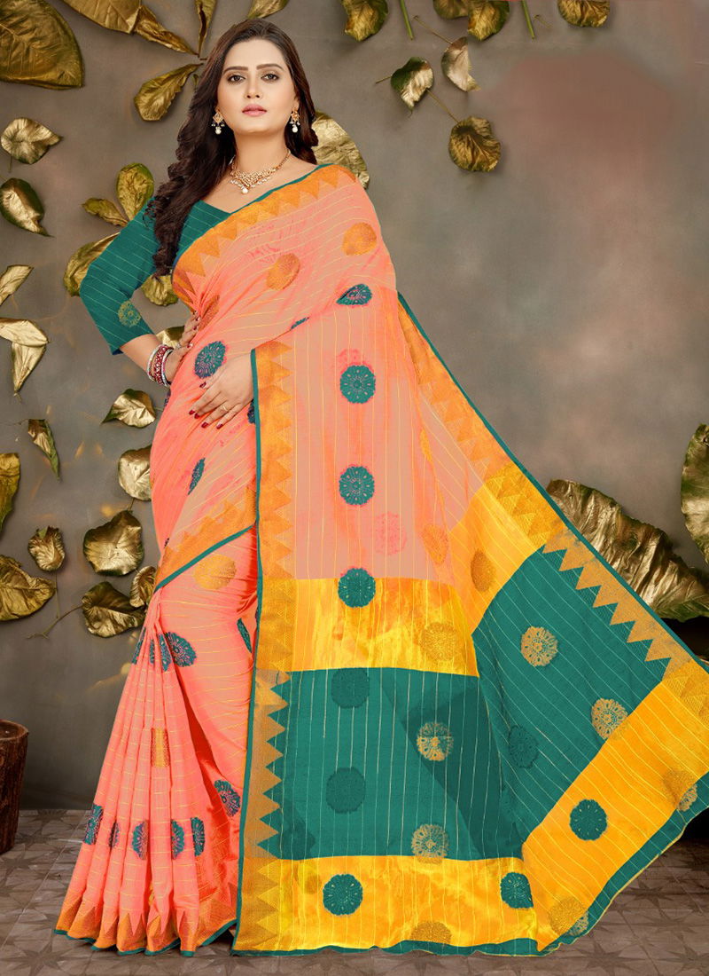 Beautiful Printed Cotton Saree Collection For Regular Use  